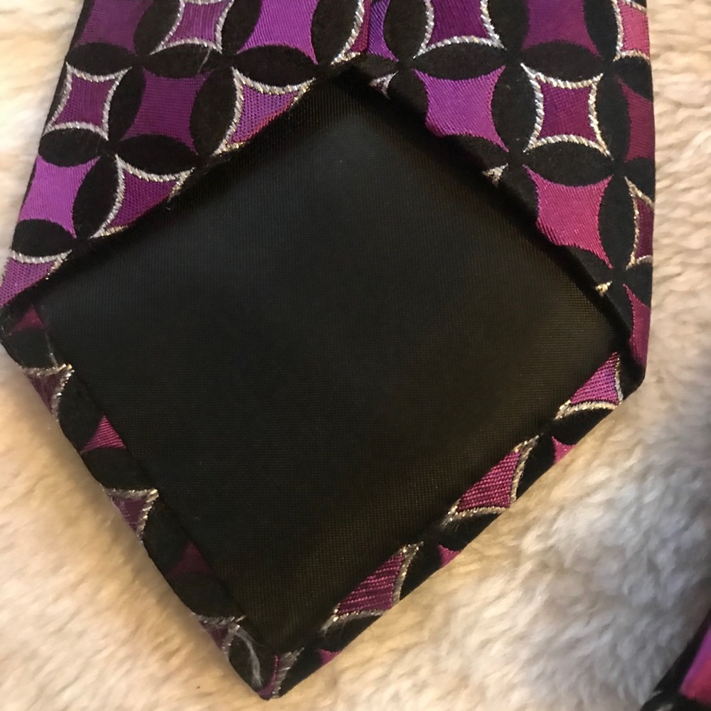 Croft&Barrow 92% Silk Necktie - Picture 8 of 9